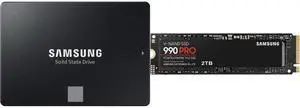 SSD SSD Combo - SAMSUNG MZ-77E4T0B/AM Bundle with SAMSUNG MZ-V9P2T0B/AM SSD SSD Combo - SAMSUNG MZ-77E4T0B/AM Bundle with SAMSUNG MZ-V9P2T0B/AM