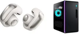 Bose Ultra Open-Ear True Wireless Earbuds - White Smoke Alienware Aurora Gaming Desktop ACT1250 - Intel Core Ultra 7 265F, 32GB DDR5, 1TB SSD, RTX 5070, 1000W PSU, Windows 11, Clear Panel - Black Bose Ultra Open-Ear True Wireless Earbuds - White Smoke Alienware Aurora Gaming Desktop ACT1250 - Intel Core Ultra 7 265F, 32GB DDR5, 1TB SSD, RTX 5070, 1000W PSU, Windows 11, Clear Panel - Black