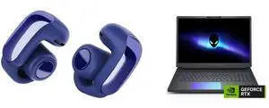 Bose Ultra Open-Ear True Wireless Earbuds Headphones - Midnight Violet Dell Alienware - Area-51 18" 300Hz Gaming Laptop WQXGA - Intel Core Ultra 9 275HX, 32GB Memory, 2TB SSD - NVIDIA GeForce RTX 5070 Ti 12GB, WIN 11 - Liquid Teal Bose Ultra Open-Ear True Wireless Earbuds Headphones - Midnight Violet Dell Alienware - Area-51 18" 300Hz Gaming Laptop WQXGA - Intel Core Ultra 9 275HX, 32GB Memory, 2TB SSD - NVIDIA GeForce RTX 5070 Ti 12GB, WIN 11 - Liquid Teal