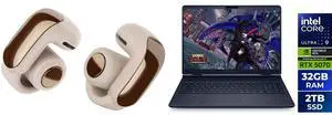 Bose Ultra Open-Ear True Wireless Open Earbuds Headphones - Driftwood Sand Alienware 16X Aurora Gaming Laptop - Intel Core Ultra 9 275HX - 32GB - 2TB SSD - NVIDIA GeForce RTX 5070 - Windows 11 Home LAC16251-9582BLU-PUS Bose Ultra Open-Ear True Wireless Open Earbuds Headphones - Driftwood Sand Alienware 16X Aurora Gaming Laptop - Intel Core Ultra 9 275HX - 32GB - 2TB SSD - NVIDIA GeForce RTX 5070 - Windows 11 Home LAC16251-9582BLU-PUS