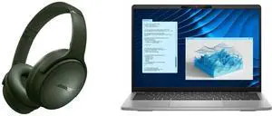 Bose QuietComfort Wireless Bluetooth Headphones, Noise Cancelling, Mic, USB-C, 24H Playtime, Cypress Green - Dell Latitude 5455 14" Notebook, Full HD, Snapdragon X1P-64-100, 16GB, 512GB SSD, Titan Gray, Windows 11 Pro, 27H Battery 031T2 Bose QuietComfort Wireless Bluetooth Headphones, Noise Cancelling, Mic, USB-C, 24H Playtime, Cypress Green - Dell Latitude 5455 14" Notebook, Full HD, Snapdragon X1P-64-100, 16GB, 512GB SSD, Titan Gray, Windows 11 Pro, 27H Battery 031T2