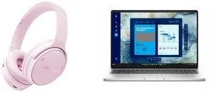 Bose QuietComfort Wireless Bluetooth Headphones, Noise Cancelling, Mic, USB-C, 24H Playtime, Petal Pink. Dell Pro 16" Notebook, FHD+, Intel Core i5, 16GB RAM, 256GB SSD, Win 11 Pro, Webcam, 8.7H Battery, Wi-Fi 6. Bose QuietComfort Wireless Bluetooth Headphones, Noise Cancelling, Mic, USB-C, 24H Playtime, Petal Pink. Dell Pro 16" Notebook, FHD+, Intel Core i5, 16GB RAM, 256GB SSD, Win 11 Pro, Webcam, 8.7H Battery, Wi-Fi 6.