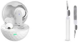 KDYNIX Golf Ball Wireless Earbuds Bluetooth 5.4 Headphones, ANC Noise Canceling Sports Earphones with 13mm Bass Drivers, IPX7 Waterproof, 18H Playtime USB-C Charging, Holiday Gift for Golfers and KDYNIX Cleaner Kit for AirPods Pro 1 2 3, Multi-Function Cleaning Pen with Soft Brush & Flocking Sponge for Bluetooth Earphones, Headsets Charging Case, iPhone, Laptop, Electronic Devices KDYNIX Golf Ball Wireless Earbuds Bluetooth 5.4 Headphones, ANC Noise Canceling Sports Earphones with 13mm Bass Drivers, IPX7 Waterproof, 18H Playtime USB-C Charging, Holiday Gift for Golfers and KDYNIX Cleaner Kit for AirPods Pro 1 2 3, Multi-Function Cleaning Pen with Soft Brush & Flocking Sponge for Bluetooth Earphones, Headsets Charging Case, iPhone, Laptop, Electronic Devices