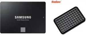 SSD Hard Drive / SSD Enclosures Combo - SAMSUNG MZ-77E2T0B/AM Bundle with KingSpec 2.5 SSD Enclosure SSD Hard Drive / SSD Enclosures Combo - SAMSUNG MZ-77E2T0B/AM Bundle with KingSpec 2.5 SSD Enclosure