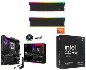 V-COLOR Manta XSky DDR5 32GB (2x16GB) 6400MHz CL32 RGB Memory, AMD EXPO, ASUS ROG STRIX Z890-E GAMING WIFI, Intel® Z890, DDR5, WiFi 7, 7x M.2, Thunderbolt™ 4, Intel Core Ultra 7 270K, 24 cores, up to 5.5 GHz V-COLOR Manta XSky DDR5 32GB (2x16GB) 6400MHz CL32 RGB Memory, AMD EXPO, ASUS ROG STRIX Z890-E GAMING WIFI, Intel® Z890, DDR5, WiFi 7, 7x M.2, Thunderbolt™ 4, Intel Core Ultra 7 270K, 24 cores, up to 5.5 GHz