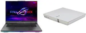 ASUS ROG Strix G16 G614PP-DB96-CA 16.0" Gaming Laptop + Slim DVD Burner