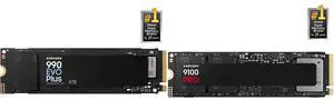 SSD SSD Combo - SAMSUNG MZ-V9S4T0B/AM Bundle with SAMSUNG MZ-VAP4T0B/AM SSD SSD Combo - SAMSUNG MZ-V9S4T0B/AM Bundle with SAMSUNG MZ-VAP4T0B/AM
