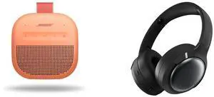 Bose SoundLink Micro Wireless Portable Bluetooth Speaker (2nd Gen) 895098-0900 - Sunset Peach ROSESELSA Cambrian Over Ear Wireless Headsets Active Noise Cancellation Detachable Cable Ultra Low Latency 100H Battery Life OOTD (Black) Bose SoundLink Micro Wireless Portable Bluetooth Speaker (2nd Gen) 895098-0900 - Sunset Peach ROSESELSA Cambrian Over Ear Wireless Headsets Active Noise Cancellation Detachable Cable Ultra Low Latency 100H Battery Life OOTD (Black)
