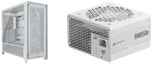 CORSAIR FRAME 5000D RS Mid-Tower PC Case, White + RM850e (2025) Modular ATX Power Supply, 12V-2x6 Cable, ATX 3.1 & PCIe 5.1, Cybenetics Gold, 105°C Capacitors, Modern Standby, White CORSAIR FRAME 5000D RS Mid-Tower PC Case, White + RM850e (2025) Modular ATX Power Supply, 12V-2x6 Cable, ATX 3.1 & PCIe 5.1, Cybenetics Gold, 105°C Capacitors, Modern Standby, White