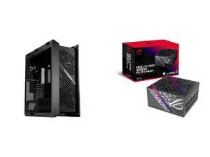 ASUS ROG Strix Helios II EATX mid-tower gaming case with dual tempered glass, aluminum grille, 4 fans, supports ASUS ROG Strix 1000W Platinum PSU (Fully Modular, 80 Plus Platinum, ATX 3.1, GaN MOSFET, 10-Year Warranty) ASUS ROG Strix Helios II EATX mid-tower gaming case with dual tempered glass, aluminum grille, 4 fans, supports ASUS ROG Strix 1000W Platinum PSU (Fully Modular, 80 Plus Platinum, ATX 3.1, GaN MOSFET, 10-Year Warranty)
