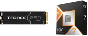 Team Group T-FORCE G50 2TB PCIe 4.0 NVMe SSD TM8FFE002T0C129 AMD Ryzen 7 9800X3D Zen 5 8-Core 5.2GHz AM5 120W Radeon Graphics Processor 100-100001084WOF Team Group T-FORCE G50 2TB PCIe 4.0 NVMe SSD TM8FFE002T0C129 AMD Ryzen 7 9800X3D Zen 5 8-Core 5.2GHz AM5 120W Radeon Graphics Processor 100-100001084WOF