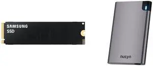 SSD Hard Drive / SSD Enclosures Combo - SAMSUNG MZ-VAP8T0B/AM Bundle with NUSYN NSE22GR SSD Hard Drive / SSD Enclosures Combo - SAMSUNG MZ-VAP8T0B/AM Bundle with NUSYN NSE22GR