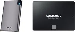 Nusyn NSE22 6Gbps 2.5inch Hard Drive Enclosure USB C to SATA III 5Gbps, USB-C External Hard Drive Case Samsung Electronics 870 EVO 2TB 2.5 Inch SATA III Internal SSD (MZ-77E2T0B/AM) Nusyn NSE22 6Gbps 2.5inch Hard Drive Enclosure USB C to SATA III 5Gbps, USB-C External Hard Drive Case Samsung Electronics 870 EVO 2TB 2.5 Inch SATA III Internal SSD (MZ-77E2T0B/AM)