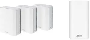 ASUS ZenWiFi BT6 Tri-Band WiFi 7 Mesh, 9.4 Gbps, 7600 sq.ft. (3pk), 2.5G WAN, Smart Home SSIDs, 4G/5G Tethering, TAA Compliant; ASUS ZenWiFi BD5 Outdoor Dual-band WiFi 7 Mesh, 3600 Mbps, 2450 sq.ft. (1pk), Dual 2.5G, IP65, PoE, VPNs ASUS ZenWiFi BT6 Tri-Band WiFi 7 Mesh, 9.4 Gbps, 7600 sq.ft. (3pk), 2.5G WAN, Smart Home SSIDs, 4G/5G Tethering, TAA Compliant; ASUS ZenWiFi BD5 Outdoor Dual-band WiFi 7 Mesh, 3600 Mbps, 2450 sq.ft. (1pk), Dual 2.5G, IP65, PoE, VPNs
