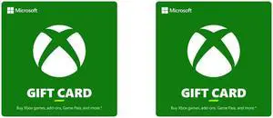 2 x Xbox $100 Gift Card (Email Delivery) 2 x Xbox $100 Gift Card (Email Delivery)