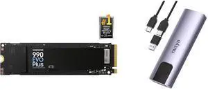 SSD Hard Drive / SSD Enclosures Combo - SAMSUNG MZ-V9S4T0B/AM Bundle with NUSYN NSE20GRK SSD Hard Drive / SSD Enclosures Combo - SAMSUNG MZ-V9S4T0B/AM Bundle with NUSYN NSE20GRK
