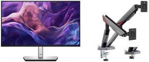 Dell Pro 24 Plus Monitor - P2425H, FHD, 100Hz, USB-C, IPS; MSI MPG MT161DR - RGB Dual Monitor Stand, 17-38" Support, VESA, Adjustable, 35.2 lbs/Screen, Clamp & Grommet, Quick Release - Black Dell Pro 24 Plus Monitor - P2425H, FHD, 100Hz, USB-C, IPS; MSI MPG MT161DR - RGB Dual Monitor Stand, 17-38" Support, VESA, Adjustable, 35.2 lbs/Screen, Clamp & Grommet, Quick Release - Black