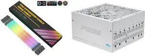 SAMA 3*8PIN Addressable RGB Power Extension Cable Double Side Lighting Mode for PCIE GPU ATX/Matx Case PC Computer Black and SAMA P1200W ATX 3.1 Power Supply, 1200W, Cybenetics Platinum Standards, PCIE 5.1 Ready, Full Modular, 1200W Gaming PSU, Premium Japanese Capacitor, FDB Fan, White version SAMA 3*8PIN Addressable RGB Power Extension Cable Double Side Lighting Mode for PCIE GPU ATX/Matx Case PC Computer Black and SAMA P1200W ATX 3.1 Power Supply, 1200W, Cybenetics Platinum Standards, PCIE 5.1 Ready, Full Modular, 1200W Gaming PSU, Premium Japanese Capacitor, FDB Fan, White version