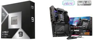 CPU Motherboard Combo - AMD 100-100001978WOF Bundle with MSI MPG X870E CARBON WIFI CPU Motherboard Combo - AMD 100-100001978WOF Bundle with MSI MPG X870E CARBON WIFI