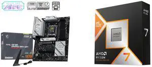 Motherboard CPU Combo - MSI MAG X870E GAMING MAX WIFI Bundle with AMD Ryzen 7 9800X3D Motherboard CPU Combo - MSI MAG X870E GAMING MAX WIFI Bundle with AMD Ryzen 7 9800X3D