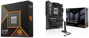CPU Motherboard Combo - AMD Ryzen 9 9950X Bundle with ASUS TUF GAMING X870E-PLUS WIFI7 CPU Motherboard Combo - AMD Ryzen 9 9950X Bundle with ASUS TUF GAMING X870E-PLUS WIFI7