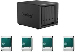 Synology 4-bay DiskStation DS925+ 4 x Synology 8TB HAT3320 Plus Series SATA III 3.5" Internal NAS HDD (HAT3320-8T) Synology 4-bay DiskStation DS925+ 4 x Synology 8TB HAT3320 Plus Series SATA III 3.5" Internal NAS HDD (HAT3320-8T)