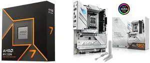 AMD Ryzen 7 9700X 8-Core 3.8GHz, AM5 65W, Radeon Graphics, ASUS ROG STRIX B850-A GAMING WIFI R2, AM5 B850 ATX, 14+2+1 power stages, DDR5, WiFi 7, 4x M.2, PCIe 5.0 x16, USB 20Gbps Type-C, AI Advisor, AI Networking II AMD Ryzen 7 9700X 8-Core 3.8GHz, AM5 65W, Radeon Graphics, ASUS ROG STRIX B850-A GAMING WIFI R2, AM5 B850 ATX, 14+2+1 power stages, DDR5, WiFi 7, 4x M.2, PCIe 5.0 x16, USB 20Gbps Type-C, AI Advisor, AI Networking II