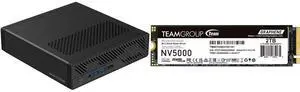 MINISFORUM Mini PC MS-A2 Workstation AMD Ryzen 9 9955HX, 96GB DDR5, No SSD/OS, AMD Radeon 610M, HDMI, 2x USB-C, 2x 2.5G LAN, 10G SFP+. Team Group NV5000 2TB PCIe 4.0 x4 NVMe SSD. MINISFORUM Mini PC MS-A2 Workstation AMD Ryzen 9 9955HX, 96GB DDR5, No SSD/OS, AMD Radeon 610M, HDMI, 2x USB-C, 2x 2.5G LAN, 10G SFP+. Team Group NV5000 2TB PCIe 4.0 x4 NVMe SSD.