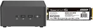 ASUS NUC 15 Pro RNUC15CRHU70000U Black Barebone System w/ Intel Ultra 7 255H CPU, Intel Arc 140T Graphics, US cord, Memory/Storage Sold Separately Team Group NV5000 M.2 2280 2TB PCIe 4.0 x4 NVMe SSD TM8FGM002T0C101 ASUS NUC 15 Pro RNUC15CRHU70000U Black Barebone System w/ Intel Ultra 7 255H CPU, Intel Arc 140T Graphics, US cord, Memory/Storage Sold Separately Team Group NV5000 M.2 2280 2TB PCIe 4.0 x4 NVMe SSD TM8FGM002T0C101