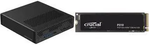 MINISFORUM Mini PC MS-A2 Workstation AMD Ryzen 9 9955HX, 96GB DDR5, No SSD/OS, AMD Radeon 610M, HDMI, 2x USB-C, 2x 2.5G LAN, 10G SFP+ Port, Crucial P310 1TB PCIe 4.0 NVMe SSD, Speed Up to 7100 MBps MINISFORUM Mini PC MS-A2 Workstation AMD Ryzen 9 9955HX, 96GB DDR5, No SSD/OS, AMD Radeon 610M, HDMI, 2x USB-C, 2x 2.5G LAN, 10G SFP+ Port, Crucial P310 1TB PCIe 4.0 NVMe SSD, Speed Up to 7100 MBps