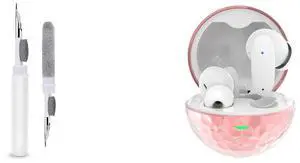 KDYNIX Cleaner Kit for AirPods Pro 1 2 3, Multi-Function Cleaning Pen with Soft Brush & Flocking Sponge for Bluetooth Earphones, Headsets Charging Case, iPhone, Laptop, Electronic Devices and KDYNIX Golf Ball Wireless Earbuds Bluetooth 5.4 Headphones, ANC Noise Canceling Sports Earphones with 13mm Bass Drivers, IPX7 Waterproof, 18H Playtime USB-C Charging, Holiday Gift for Golfers KDYNIX Cleaner Kit for AirPods Pro 1 2 3, Multi-Function Cleaning Pen with Soft Brush & Flocking Sponge for Bluetooth Earphones, Headsets Charging Case, iPhone, Laptop, Electronic Devices and KDYNIX Golf Ball Wireless Earbuds Bluetooth 5.4 Headphones, ANC Noise Canceling Sports Earphones with 13mm Bass Drivers, IPX7 Waterproof, 18H Playtime USB-C Charging, Holiday Gift for Golfers