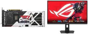 ASUS T1 GeForce RTX 5070 Graphics Card T1-RTX5070-O12G-GAMING ASUS ROG STRIX 27" QHD 1440P 360Hz to 25" Full HD IPS FreeSync & G-Sync HDR400 Height Adjustable, Swivel, Pivot & Tilt Stand XG27AQNGV ASUS T1 GeForce RTX 5070 Graphics Card T1-RTX5070-O12G-GAMING ASUS ROG STRIX 27" QHD 1440P 360Hz to 25" Full HD IPS FreeSync & G-Sync HDR400 Height Adjustable, Swivel, Pivot & Tilt Stand XG27AQNGV