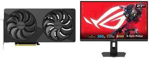 PNY OC GeForce RTX 5070 Ti Graphics Card NVIDIA RTX 5070 Ti ASUS ROG STRIX 27" QHD 1440P 360Hz to 25" Full HD IPS FreeSync & G-Sync HDR400 with Adjustable Stand XG27AQNGV PNY OC GeForce RTX 5070 Ti Graphics Card NVIDIA RTX 5070 Ti ASUS ROG STRIX 27" QHD 1440P 360Hz to 25" Full HD IPS FreeSync & G-Sync HDR400 with Adjustable Stand XG27AQNGV