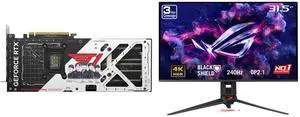ASUS T1 GeForce RTX 5070 Graphics Card T1-RTX5070-O12G-GAMING ASUS ROG Swift 32" UHD 4K 240Hz FreeSync Pro & G-Sync 0.03ms HDR500 USB-C GEN 3 OLED Gaming Monitor Height Adjustable Swivel Tilt Stand PG32UCDM3 ASUS T1 GeForce RTX 5070 Graphics Card T1-RTX5070-O12G-GAMING ASUS ROG Swift 32" UHD 4K 240Hz FreeSync Pro & G-Sync 0.03ms HDR500 USB-C GEN 3 OLED Gaming Monitor Height Adjustable Swivel Tilt Stand PG32UCDM3
