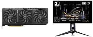 ASUS PRIME GeForce RTX 5070 OC 12GB GDDR7 PCIe 5.0 DLSS 4.0 Graphics Card PRIME-RTX5070-O12G ASUS ROG Swift 27" QHD 1440P 540Hz Full HD 720Hz FreeSync Pro & G-SYNC 0.02ms HDR500 OLED Gaming Monitor PG27AQWP-G ASUS PRIME GeForce RTX 5070 OC 12GB GDDR7 PCIe 5.0 DLSS 4.0 Graphics Card PRIME-RTX5070-O12G ASUS ROG Swift 27" QHD 1440P 540Hz Full HD 720Hz FreeSync Pro & G-SYNC 0.02ms HDR500 OLED Gaming Monitor PG27AQWP-G