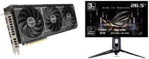 ASUS PRIME GeForce RTX 5080 Video Card PRIME-RTX5080-O16G-EVO ASUS ROG Swift 27 inch (26.5" viewable) Dual Mode QHD 1440P 540Hz Full HD 720Hz AMD FreeSync Premium Pro & G-SYNC compatible 0.02ms HDR500 OLED Gaming Computer Monitor PG27AQWP-G ASUS PRIME GeForce RTX 5080 Video Card PRIME-RTX5080-O16G-EVO ASUS ROG Swift 27 inch (26.5" viewable) Dual Mode QHD 1440P 540Hz Full HD 720Hz AMD FreeSync Premium Pro & G-SYNC compatible 0.02ms HDR500 OLED Gaming Computer Monitor PG27AQWP-G