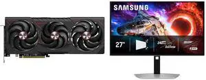 SAPPHIRE PULSE Radeon RX 9070 XT Graphics Card 11348-03-20G SAMSUNG Odyssey 27" UHD 4K 240Hz FreeSync Pro HDR400 USB-C OLED Gaming Monitor Height Adjustable Pivot Swivel Tilt Stand LS27HG802SNXZA SAPPHIRE PULSE Radeon RX 9070 XT Graphics Card 11348-03-20G SAMSUNG Odyssey 27" UHD 4K 240Hz FreeSync Pro HDR400 USB-C OLED Gaming Monitor Height Adjustable Pivot Swivel Tilt Stand LS27HG802SNXZA