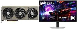 SAPPHIRE NITRO+ Radeon RX 9070 XT Graphics Card 11348-01-20G Samsung Odyssey G8 32" UHD 4K 240Hz FreeSync & G-Sync 0.03ms HDR400 OLED Gaming Monitor Height Adjustable, Swivel, Pivot & Tilt Stand LS32FG810SNXZA SAPPHIRE NITRO+ Radeon RX 9070 XT Graphics Card 11348-01-20G Samsung Odyssey G8 32" UHD 4K 240Hz FreeSync & G-Sync 0.03ms HDR400 OLED Gaming Monitor Height Adjustable, Swivel, Pivot & Tilt Stand LS32FG810SNXZA