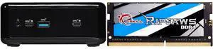 ASRock Industrial NUC BOX-1165G7 Fanned BOX Barebone (Include Intel 11th CPU i7 ) G.SKILL Ripjaws Series 16GB 260-Pin DDR4 SO-DIMM DDR4 3200 (PC4 25600) Laptop Memory Model F4-3200C22S-16GRS ASRock Industrial NUC BOX-1165G7 Fanned BOX Barebone (Include Intel 11th CPU i7 ) G.SKILL Ripjaws Series 16GB 260-Pin DDR4 SO-DIMM DDR4 3200 (PC4 25600) Laptop Memory Model F4-3200C22S-16GRS