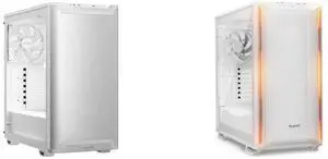 be quiet! BGW75 PURE BASE 501 Airflow White Case & BGW59 Dark Base 701 Mid Tower | Mesh Front | Airflow Optimized | 3 Silent Wings 4 Fans | ARGB Lighting & Controller | Tempered Glass | PWM & ARGB Hub | White be quiet! BGW75 PURE BASE 501 Airflow White Case & BGW59 Dark Base 701 Mid Tower | Mesh Front | Airflow Optimized | 3 Silent Wings 4 Fans | ARGB Lighting & Controller | Tempered Glass | PWM & ARGB Hub | White