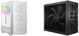 be quiet! BGW79 Pure Base 501 White ATX Case & Dark Power 13 1000W ATX 3.0 PSU | 80 PLUS Titanium | PCIe 5.0 | Fully Digital & Modular | Overclocking Key | 10-Year Warranty | BN661 be quiet! BGW79 Pure Base 501 White ATX Case & Dark Power 13 1000W ATX 3.0 PSU | 80 PLUS Titanium | PCIe 5.0 | Fully Digital & Modular | Overclocking Key | 10-Year Warranty | BN661