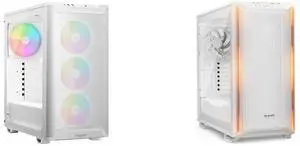 be quiet! BGW79 Pure Base 501 LX White ATX Case & BGW59 Dark Base 701 Mid Tower PC Case | Mesh Front | Airflow Optimized | 3 Silent Wings 4 Fans | ARGB Lighting | Tempered Glass | PWM & ARGB Hub | White be quiet! BGW79 Pure Base 501 LX White ATX Case & BGW59 Dark Base 701 Mid Tower PC Case | Mesh Front | Airflow Optimized | 3 Silent Wings 4 Fans | ARGB Lighting | Tempered Glass | PWM & ARGB Hub | White