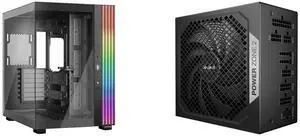 be quiet! Light Base 600 DX Black Case be quiet! Power Zone 2 750W ATX12V 3.1 Power Supply | 80 Plus Platinum and Cybenetics Platinum Efficiency | Modular | BP006US be quiet! Light Base 600 DX Black Case be quiet! Power Zone 2 750W ATX12V 3.1 Power Supply | 80 Plus Platinum and Cybenetics Platinum Efficiency | Modular | BP006US