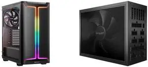 be quiet! PURE Base 501 DX BGW76 Black Cases (Computer Cases - ATX Form) be quiet! Dark Power PRO 13 1300W ATX 3.0 Power Supply | 80 PLUS Titanium Efficiency | PCIe 5.0 | Fully digital | Modular | BN500 be quiet! PURE Base 501 DX BGW76 Black Cases (Computer Cases - ATX Form) be quiet! Dark Power PRO 13 1300W ATX 3.0 Power Supply | 80 PLUS Titanium Efficiency | PCIe 5.0 | Fully digital | Modular | BN500