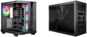 be quiet! BGW85 Light Base 500 LX Black case offers clean design and gaming essentials: performance, accessibility, functionality. Includes Dark Power PRO 13 1300W ATX 3.0 PSU | 80 PLUS Titanium | PCIe 5.0 | Fully digital | Modular | BN500 be quiet! BGW85 Light Base 500 LX Black case offers clean design and gaming essentials: performance, accessibility, functionality. Includes Dark Power PRO 13 1300W ATX 3.0 PSU | 80 PLUS Titanium | PCIe 5.0 | Fully digital | Modular | BN500