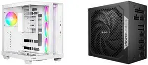 Be Quiet BGW86 Light Base 500 LX White case: clean design, gaming performance, accessibility, functionality. Power Zone 2 1000W ATX 12V 3.1 Power Supply | 80 Plus Platinum, Cybenetics Platinum Efficiency | BP008US Be Quiet BGW86 Light Base 500 LX White case: clean design, gaming performance, accessibility, functionality. Power Zone 2 1000W ATX 12V 3.1 Power Supply | 80 Plus Platinum, Cybenetics Platinum Efficiency | BP008US
