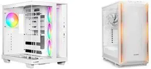 Be Quiet BGW86 Light Base 500 LX White: clean design, gaming performance, accessibility, functionality. BGW59 Dark Base 701 Mid Tower: mesh front, airflow optimized, 3 Silent Wings 4 fans, ARGB lighting, tempered glass, PWM/ARGB hub, white. Be Quiet BGW86 Light Base 500 LX White: clean design, gaming performance, accessibility, functionality. BGW59 Dark Base 701 Mid Tower: mesh front, airflow optimized, 3 Silent Wings 4 fans, ARGB lighting, tempered glass, PWM/ARGB hub, white.