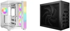 be quiet! BGW68 LIGHT BASE 600 LX White Case be quiet! Dark Power 14 1000W ATX 3.1 Power Supply | 80 Plus Titanium Efficiency | PCIe 5.1 | Modular | 10 Year Warranty | BP020US be quiet! BGW68 LIGHT BASE 600 LX White Case be quiet! Dark Power 14 1000W ATX 3.1 Power Supply | 80 Plus Titanium Efficiency | PCIe 5.1 | Modular | 10 Year Warranty | BP020US