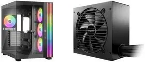 be quiet! LIGHT BASE 600 LX Black Case be quiet! Pure Power 12 1000W ATX3.1/ ATX3.0 Compatible Power Supply | 80 PLUS GOLD Certified | BP005US be quiet! LIGHT BASE 600 LX Black Case be quiet! Pure Power 12 1000W ATX3.1/ ATX3.0 Compatible Power Supply | 80 PLUS GOLD Certified | BP005US