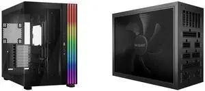 be quiet! LIGHT BASE 900 DX Full Tower Black Case be quiet! Dark Power PRO 13 1300W ATX 3.0 Power Supply | 80 PLUS Titanium Efficiency | PCIe 5.0 | Fully digital | Modular | BN500 be quiet! LIGHT BASE 900 DX Full Tower Black Case be quiet! Dark Power PRO 13 1300W ATX 3.0 Power Supply | 80 PLUS Titanium Efficiency | PCIe 5.0 | Fully digital | Modular | BN500